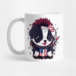 Cute Dog 4th of July Firework Fido Mug